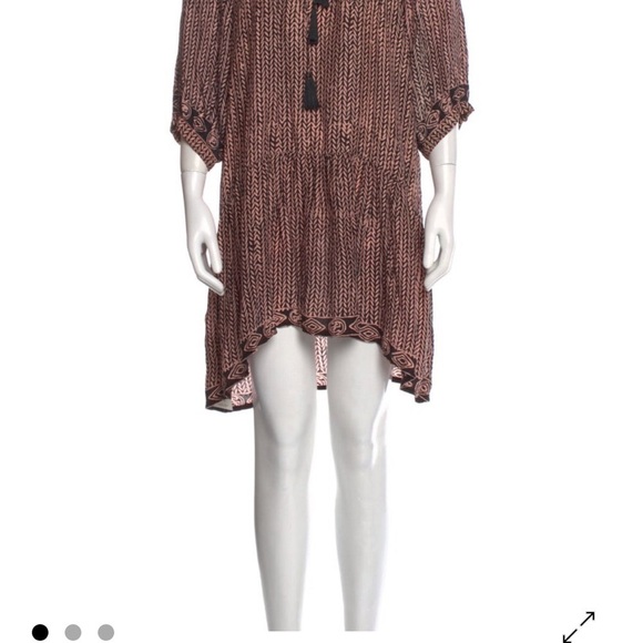 Natalie Martin Silk Mini Dress - Picture 4 of 4